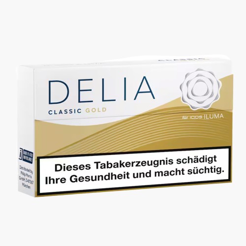 Delia Classic Gold für Iqos Iluma 20 Stück