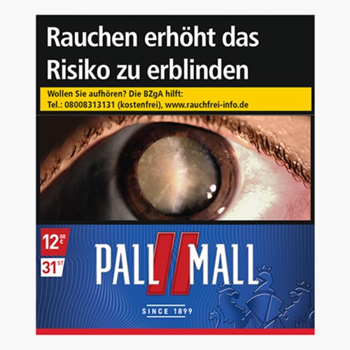 Pall Mall Red Super 31 Stk. Zigaretten - 12€