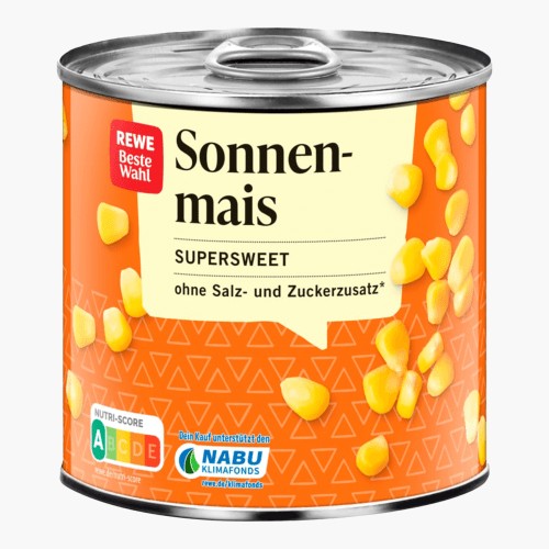 Rewe Beste Wahl Sonnenmais Supersweet 285g