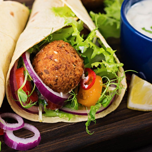 Falafel im Yufka