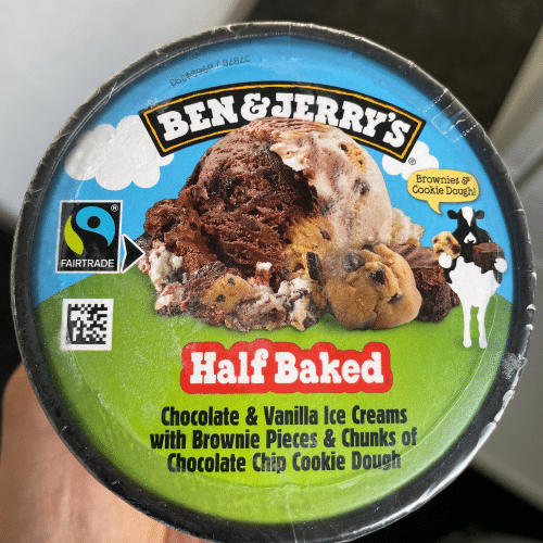 ben & jerry's half Baked( 465 ml )