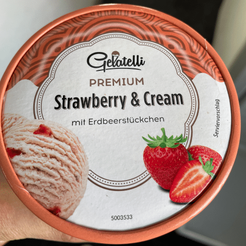 Gelatelli Premium mit Erdbeere ( 500 ml )