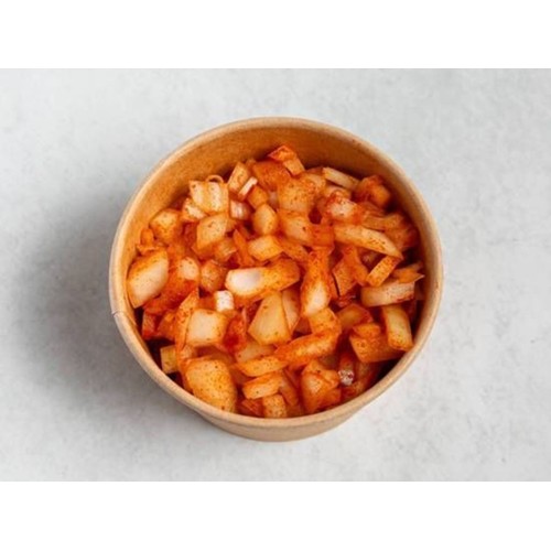 Rohe scharfe Zwiebeln