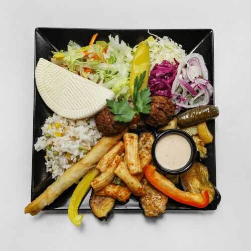 Vegetarischer Teller