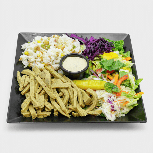 Veggie Seitan-Döner-Teller