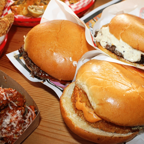 Spicy-Chickenburger