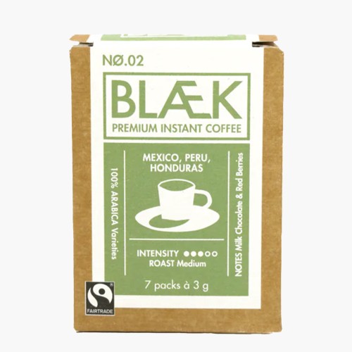BLAEK No.2 Instant Kaffee To-Go 21g (7x3g)