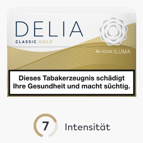 DELIA Classic Gold 20 Stk. Tabaksticks- 7,00€