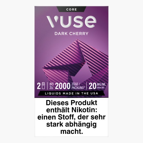 Vuse Pod Dark Cherry 20mg Nikotin 2 Caps