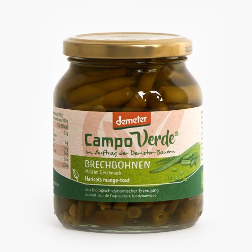 Campo Verde Demeter grüne Bio Brechbohnen 195g