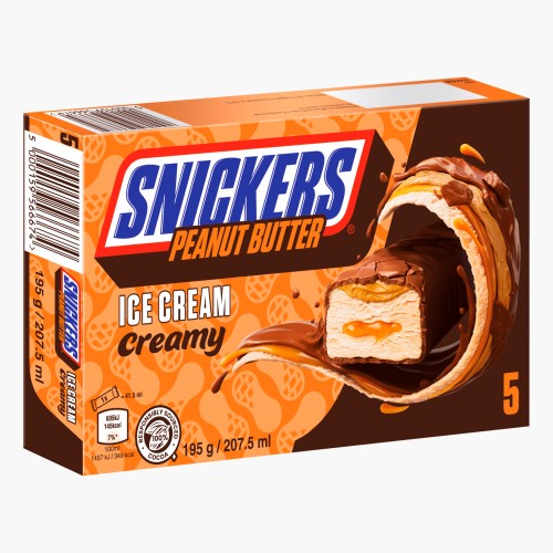 Snickers Ice Cream Creamy 207,5ml (5x41,5ml) 