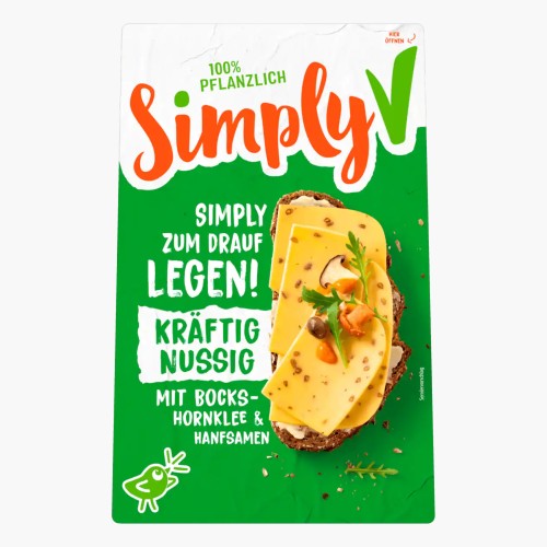 Simply V Scheiben Kräftig Nussig Bockshornklee & Hanfsamen 150g