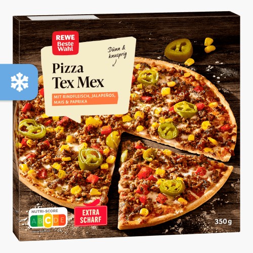 Rewe Beste Wahl Pizza Classica Tex-Mex 350g