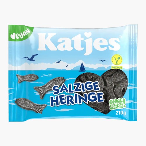 Katjes Salzige Heringe vegan 210g