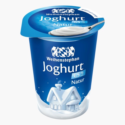Weihenstephan Joghurt Mild 1,5% Fett. 500g