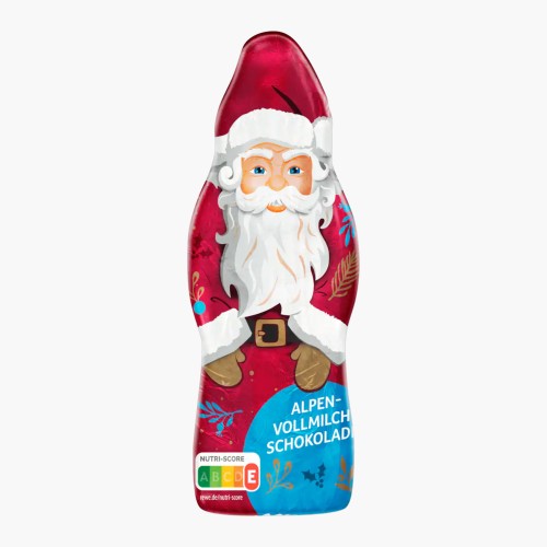 REWE Beste Wahl Alpen Vollmilch Weihnachtsmann 70g