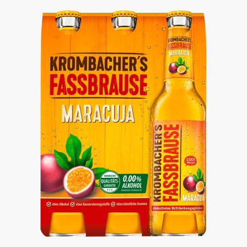 Krombacher's Fassbrause Maracuja 6x0,33l MW