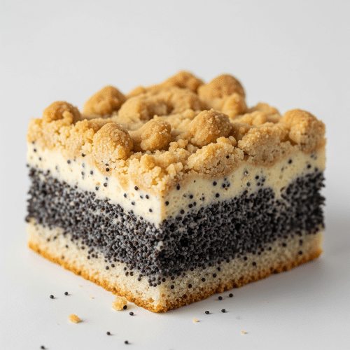 Mohnpuddingkuchen