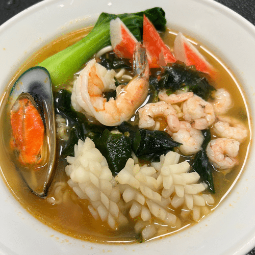 Meeresfrüchte-Udon Nudel