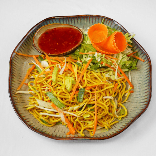 Gebratene Nudeln - Tofu