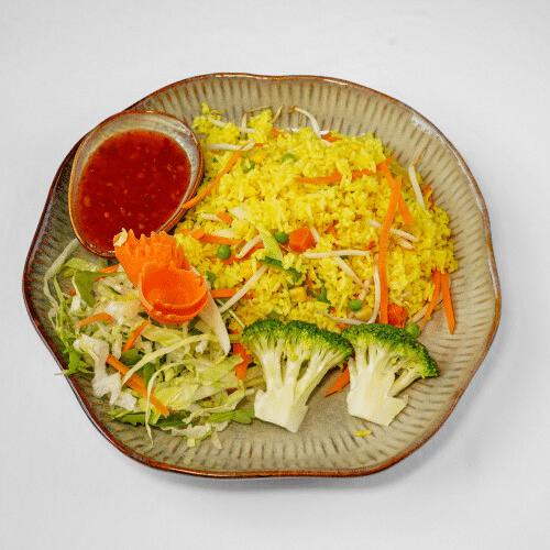 Gebratener Reis - Tofu