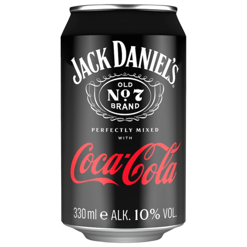 Jack Daniel's Gentleman Jack und Coca-Cola 0,33l