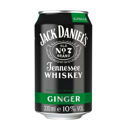 Jack Daniel's Tennessee Whiskey Ginger 0,33l
