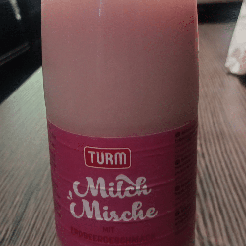 Turm Milch Mische Erdbeer 0,5l