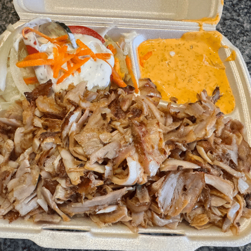Hähnchen Döner-Teller