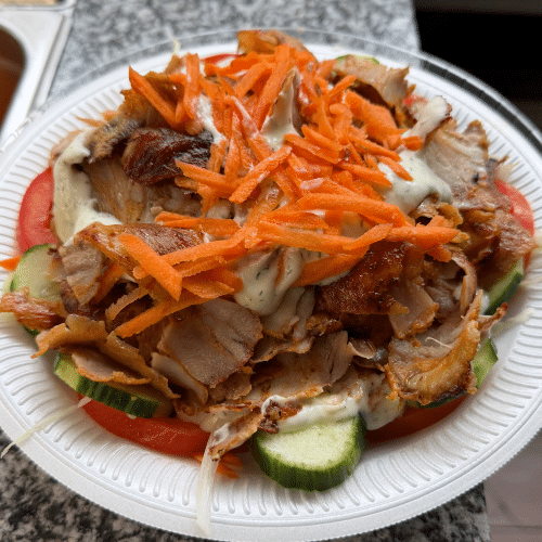 Hähnchen-Salat