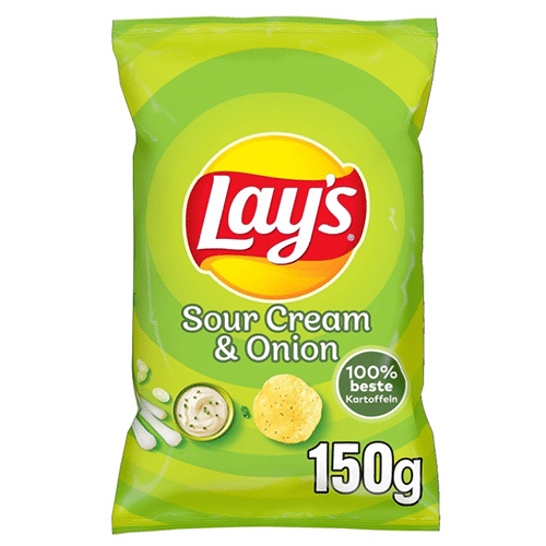 Lay's Sour Cream & Onion 150g