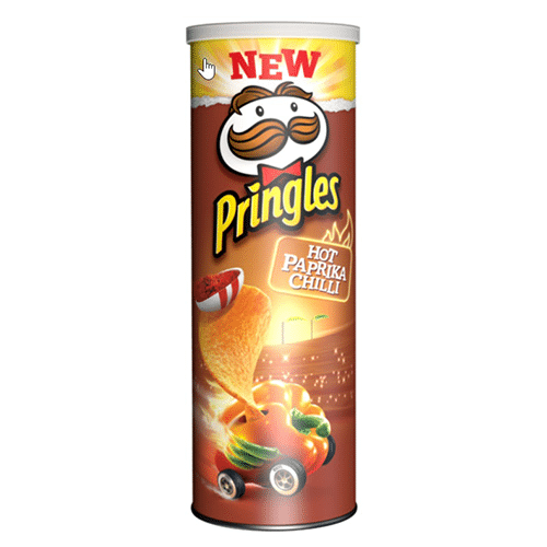 Pringles Hot Paprika Chilli 190g