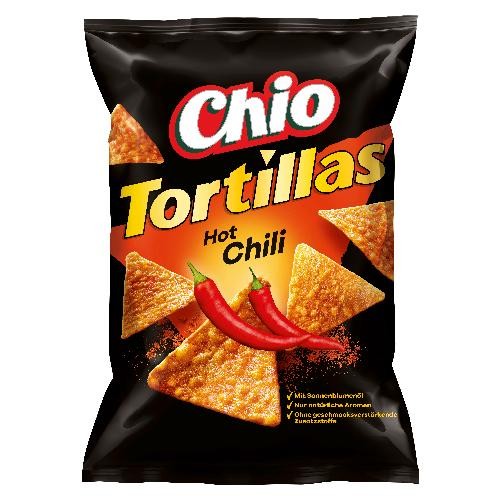 Tortillas Hot Chili 125g
