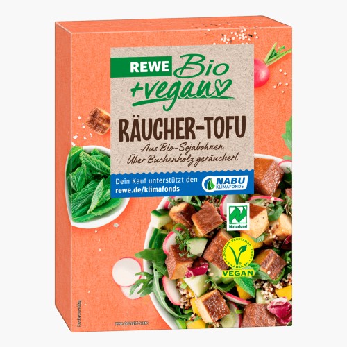 Rewe Bio Vegan Räucher-Tofu 350g (2x175g)