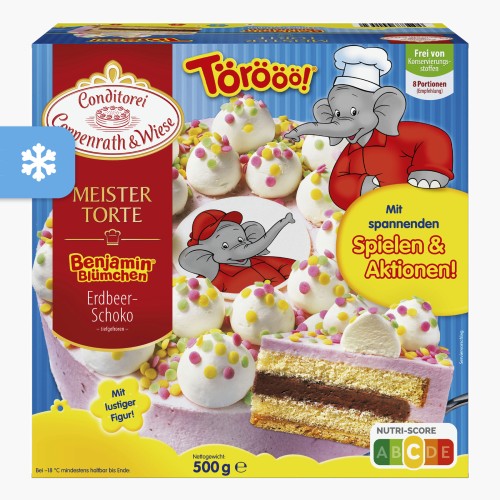 Coppenrath & Wiese Benjamin Blümchen Erdbeer-Schoko-Sahnetorte 500g