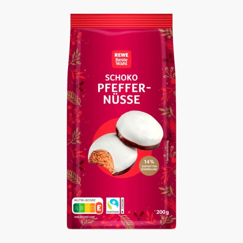 REWE Beste Wahl Schoko Pfeffernüsse 200g