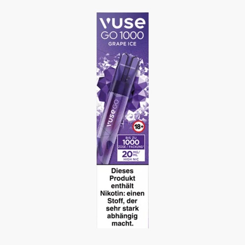 Vuse GO 1000 Grape Ice 20mg Nikotin