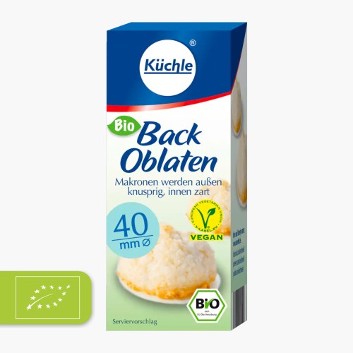 Küchle Bio Back Oblaten vegan 23g
