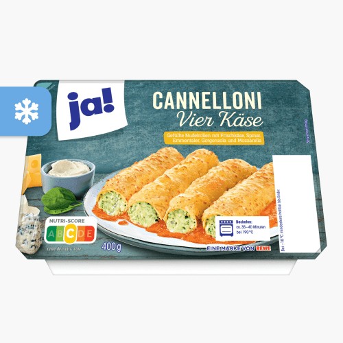 Ja! Cannelloni Vier Käse 400g