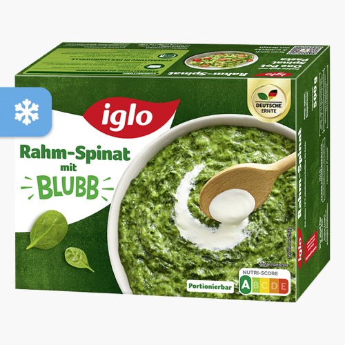 Iglo Rahm-Spinat 500g
