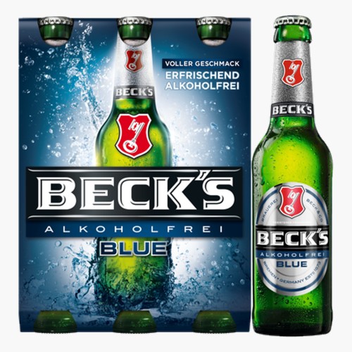 Becks Blue alkoholfrei 6x0,33l (<0,5% vol.)