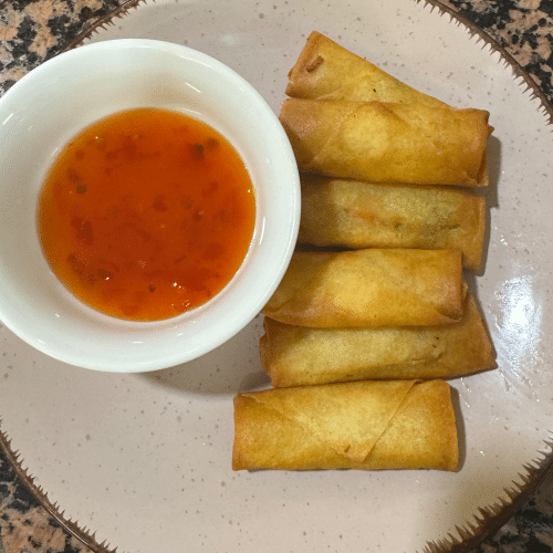 Mini-Frühlingsrollen (vegetarisch)