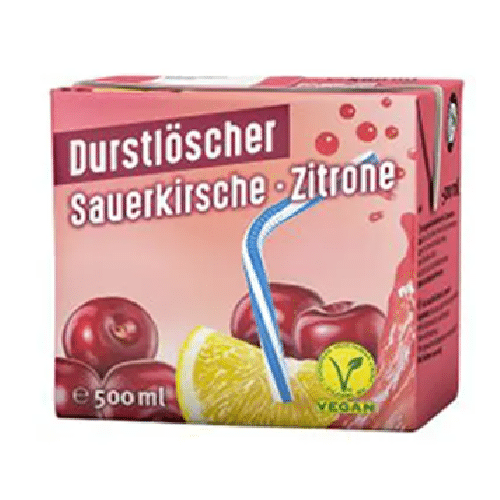 Durstlöscher Sauerkirsche Zitrone 0.5l
