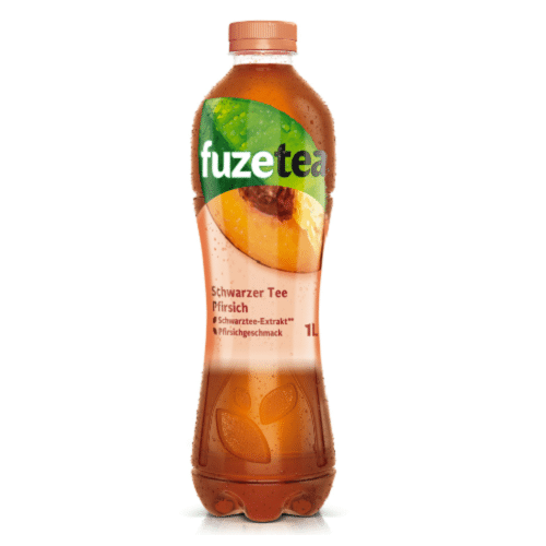 Fuze Tea Schwarzer Tee Pfirsich 1l