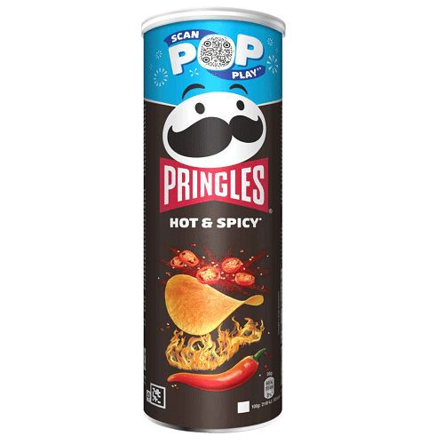 Pringles Hot and Spicy 185g