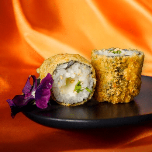 Crunchy Mozzarella Roll (vegetarisch)