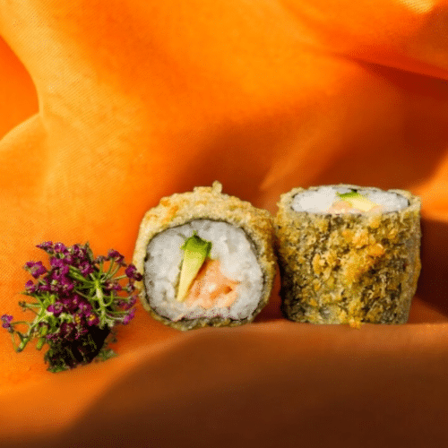 Crunchy Sake Avocado Roll