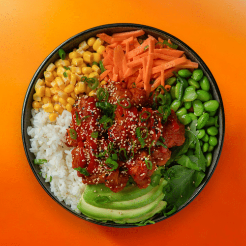 Fancy Bowl Fried Chicken