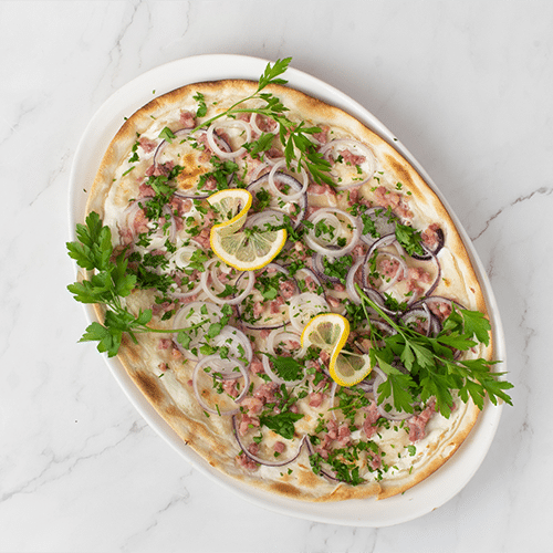 Flammkuchen Elsässer Art