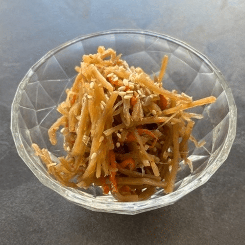Kinpira Gobou (Vegetarisch)